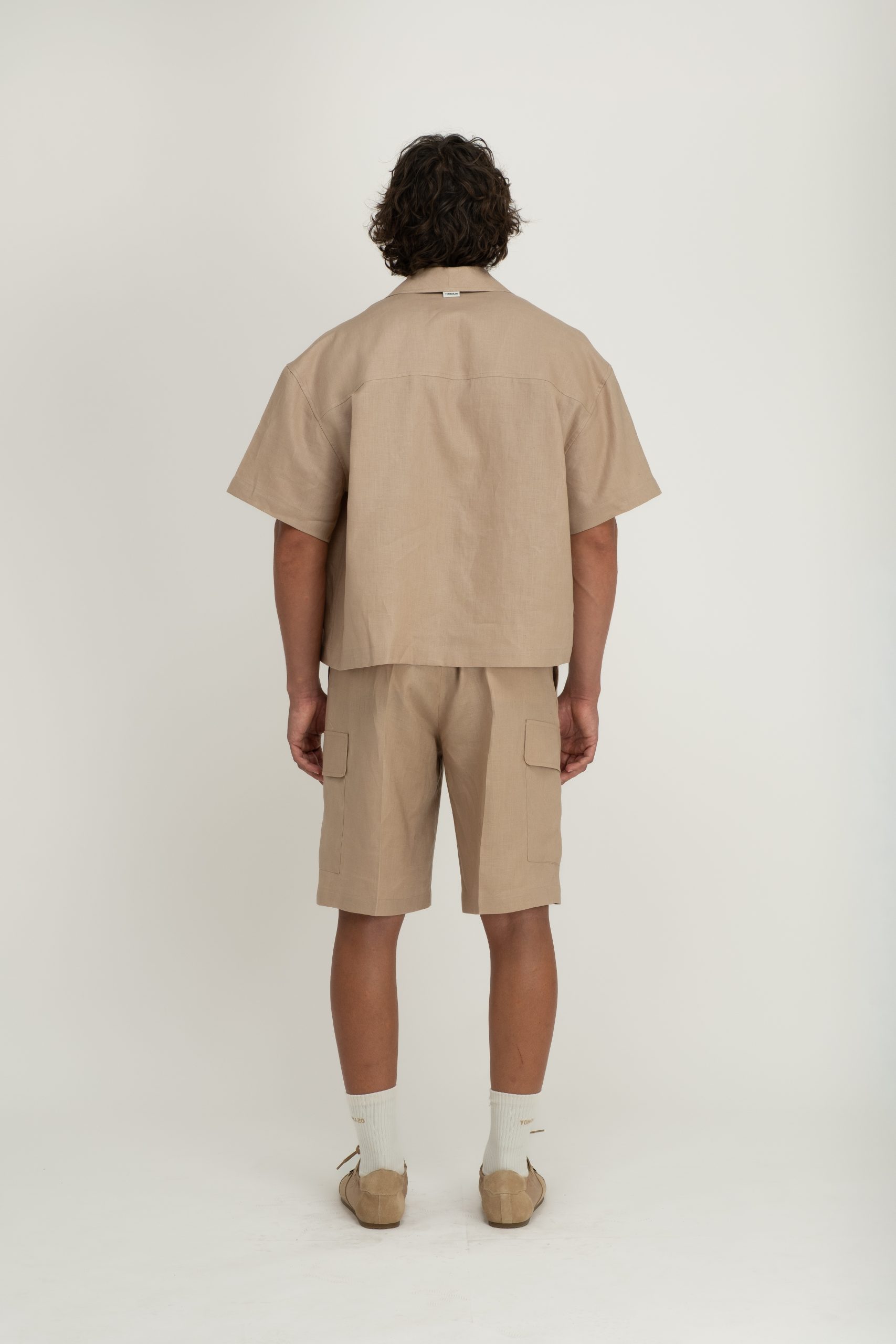 OVERSIZED LINEN POCKET SHIRT - Image 7