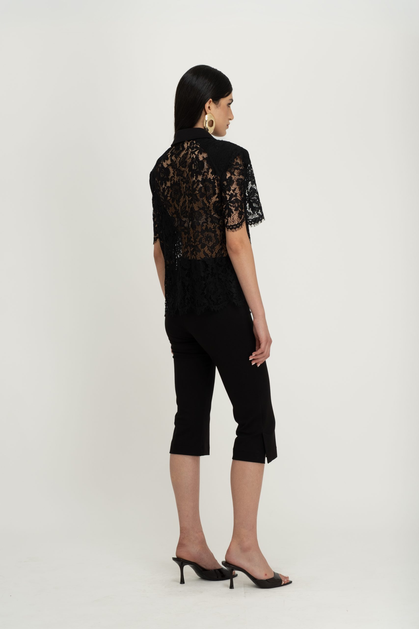 LACE POLO TOP - Image 4